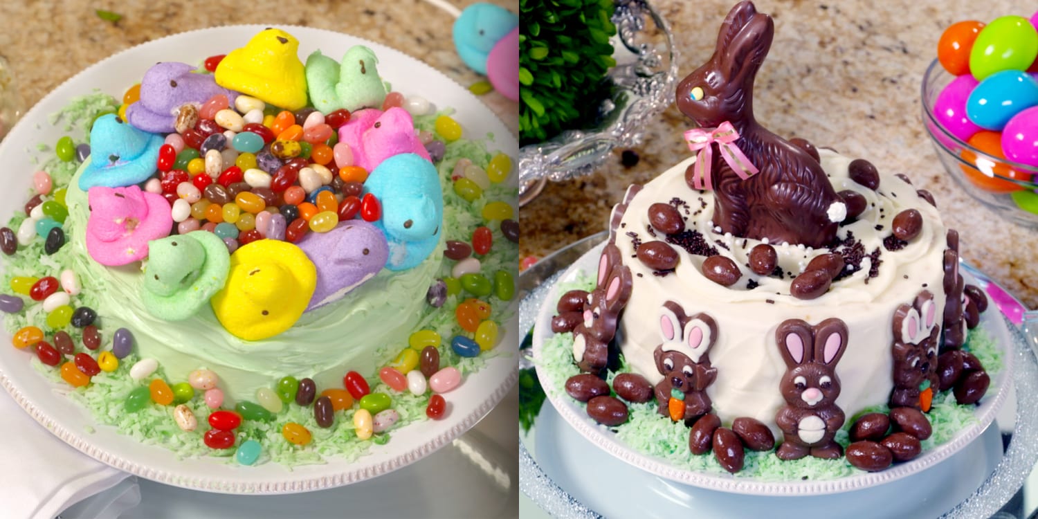 Sandra Lee's Easy Easter Cakes 2 Ways Recipe