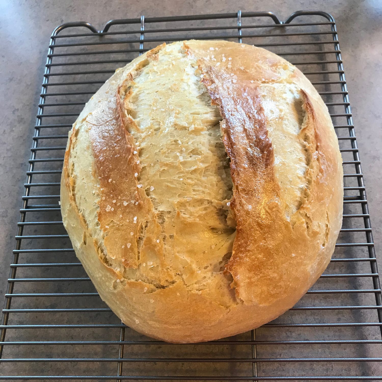 Baking bread when flour is scarce