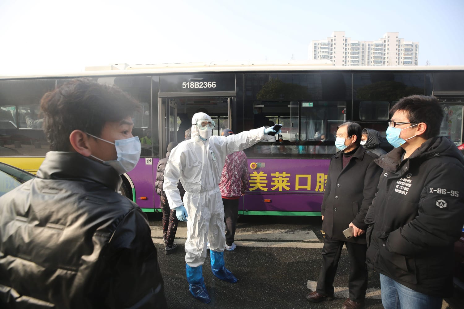 In Wuhan ladie el China coronavirus: