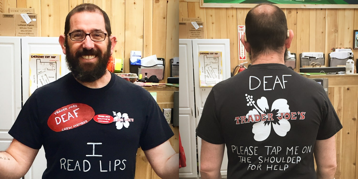 trader joe's tee shirts