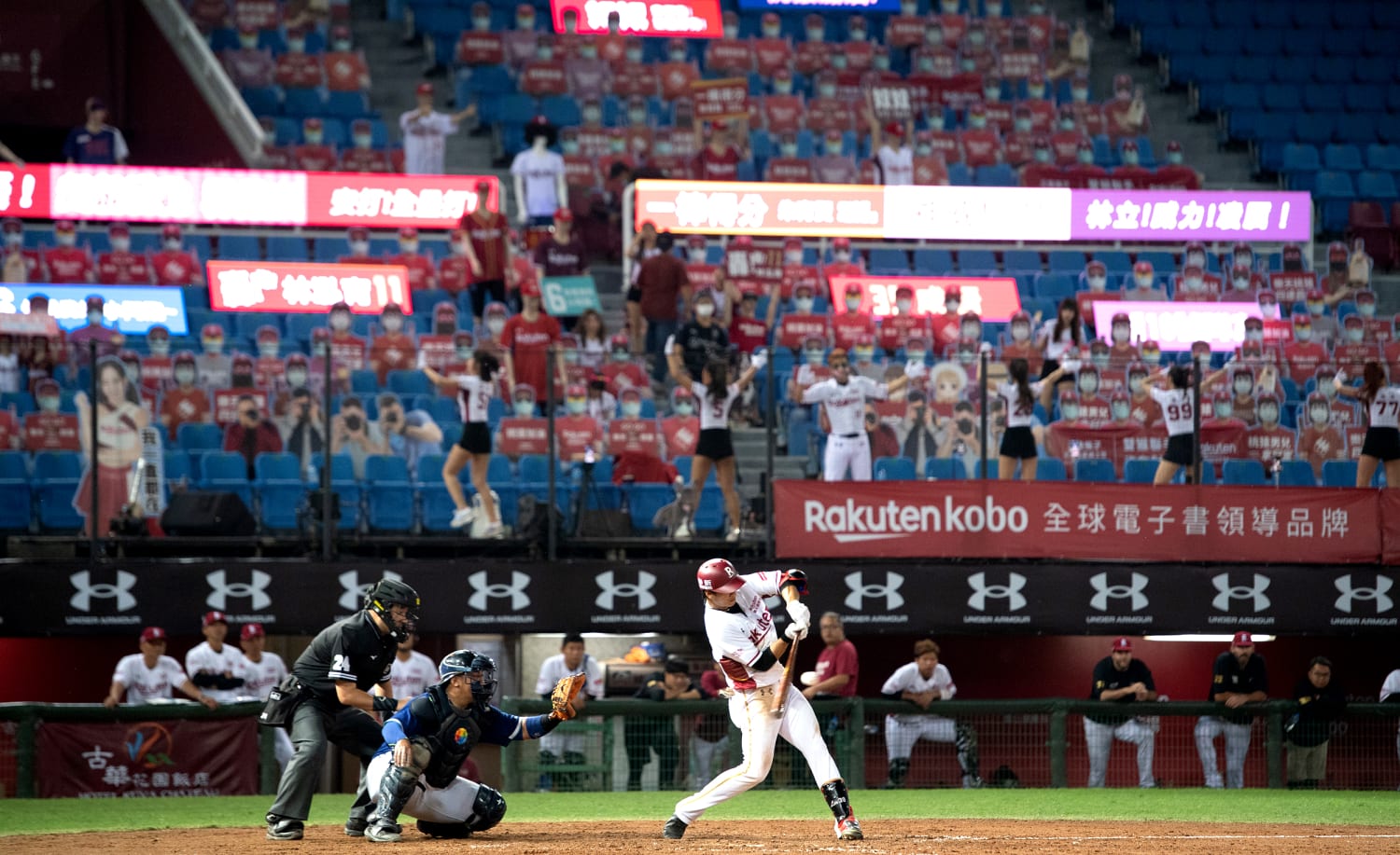 The only baseball in the world right now is in Taiwan — and they ...
