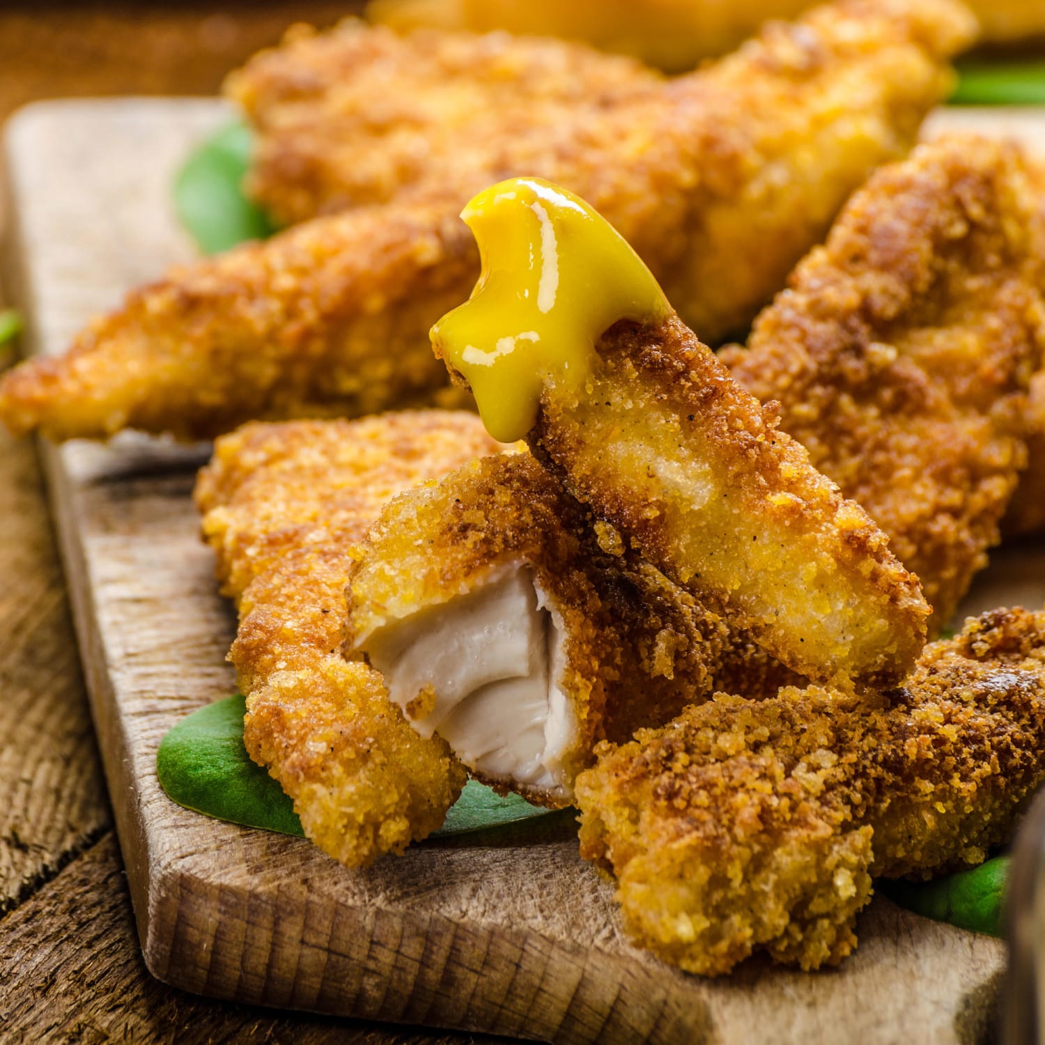 Jeff Mauro S Honey Nut Cereal Chicken Fingers Recipe