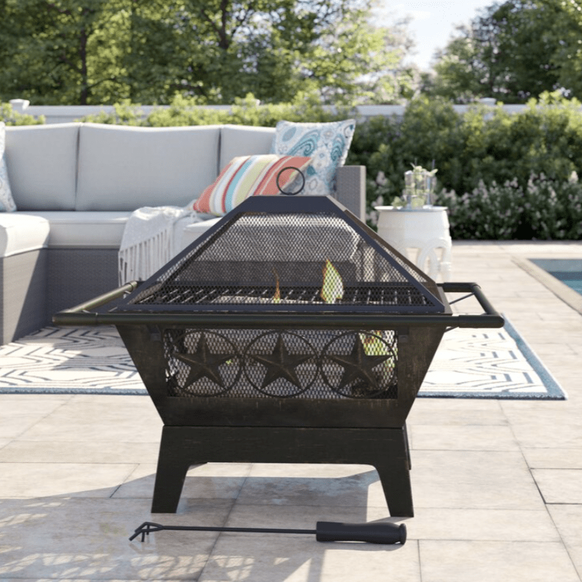 18 Best Outdoor Fire Pits To Enjoy This, Small Fire Pit Safe For Wood Deck