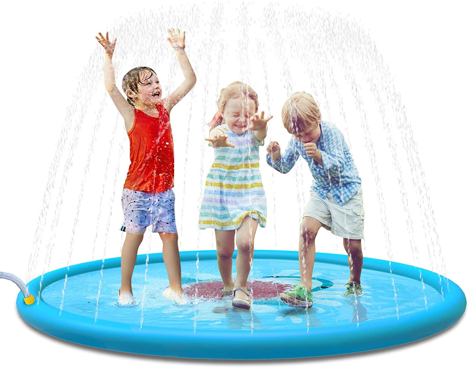 VIPAMZ Splash Patrol Water Sprinkler for Kids,Attach Garden Hose for Backyard Fun,Great Summer Toys for Outdoor 