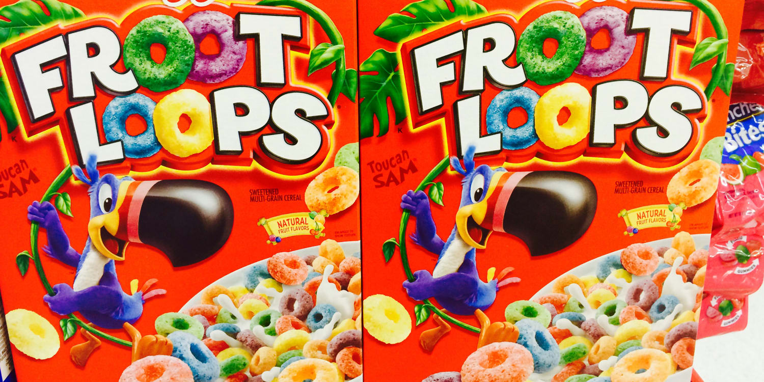 Froot Loops FRIDGE MAGNET cereal box toucan sam 
