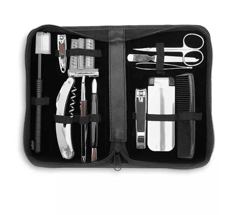 grooming travel kit