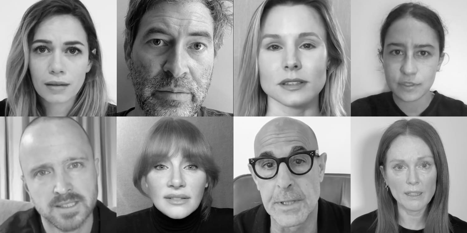 Celebs speak up in video about racism: 'I take responsibility'