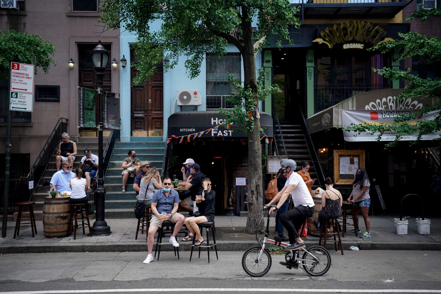 New York City reopens as national protests spur coronavirus concerns