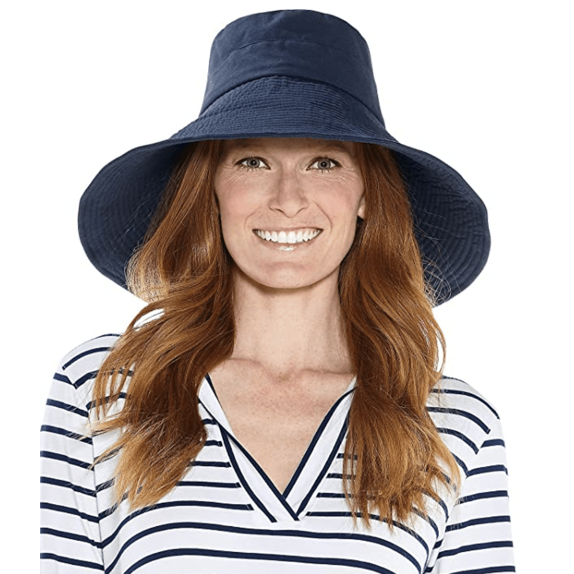 Weshiny Summer Wide Brim Sun Hat for Women Adjustable Hat with Chin Strap UPF 50 Sun Protection Hat Foldable Visor Hats