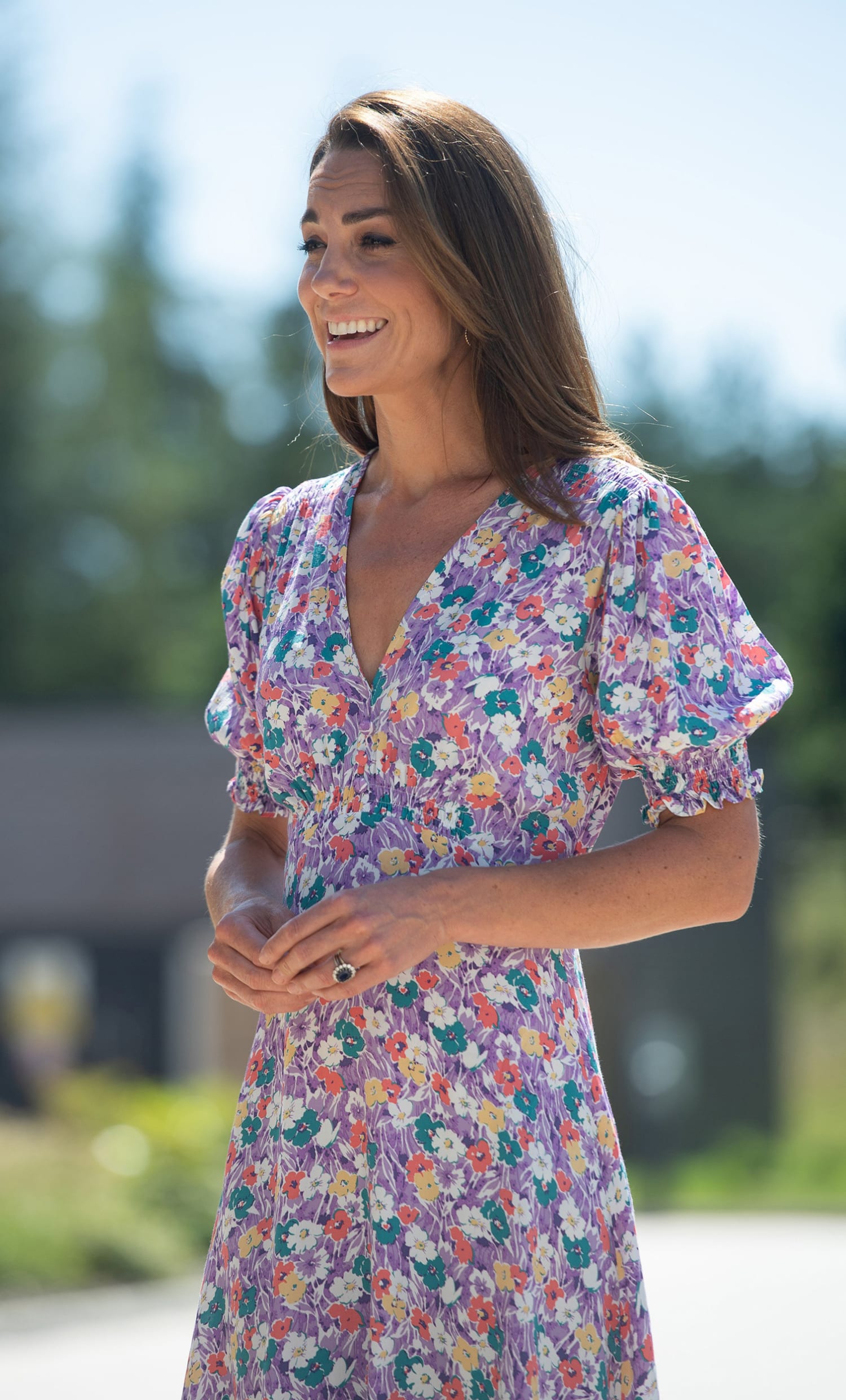 duchess of cambridge floral dress