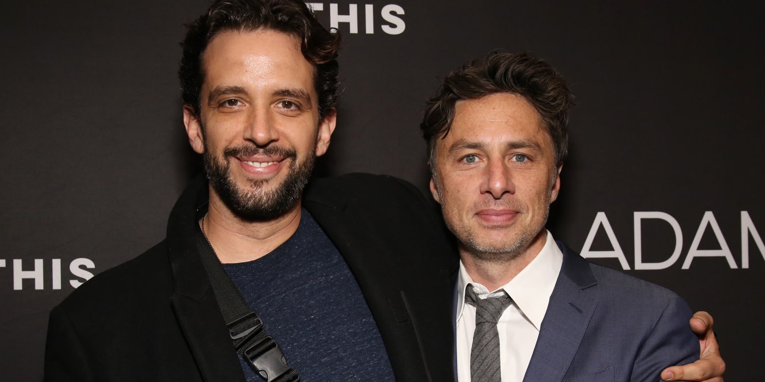 Zach Braff gets tattoo in tribute to manager Chris Huvane after death   Metro News