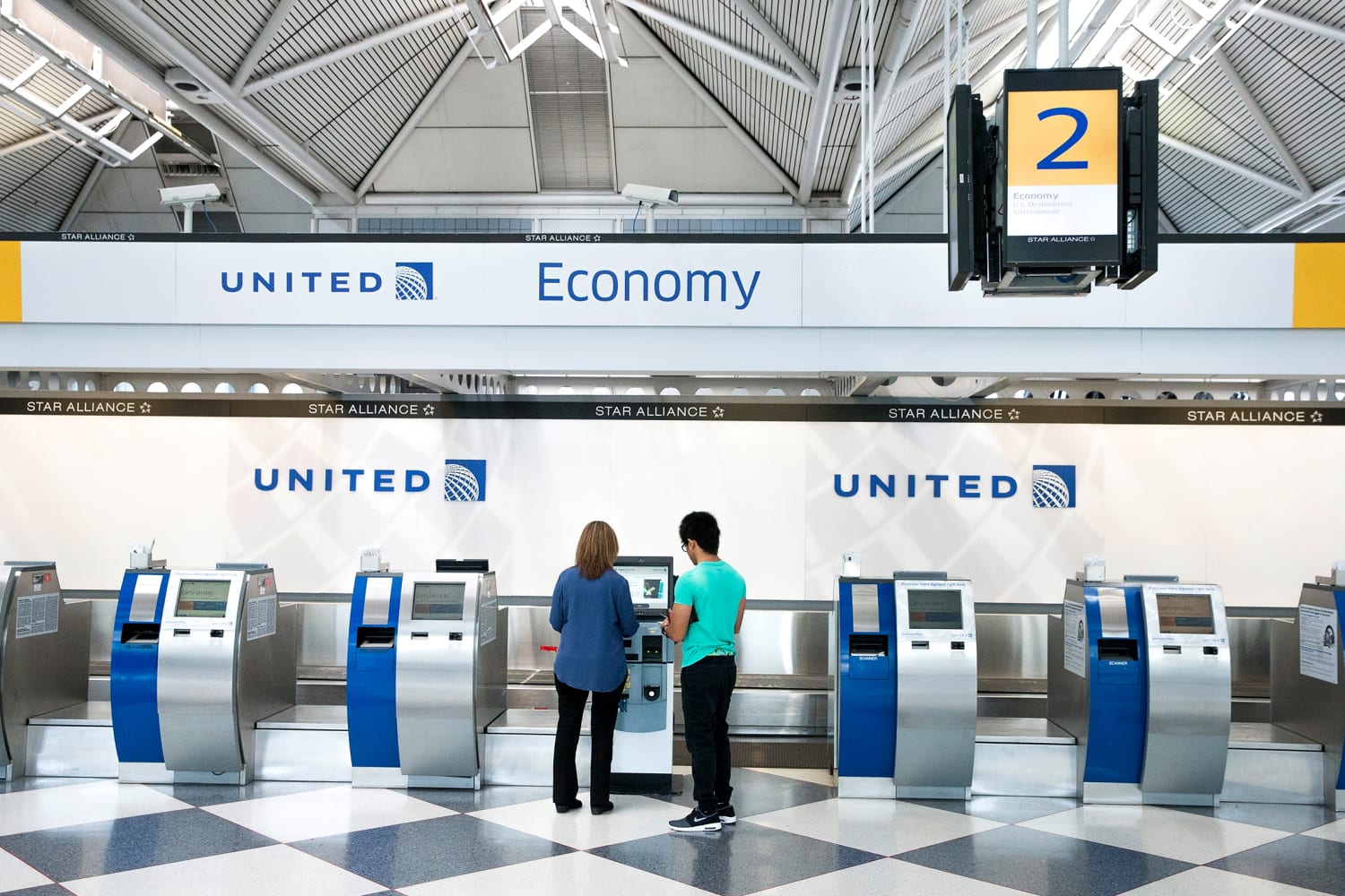 United airline check in hotsell