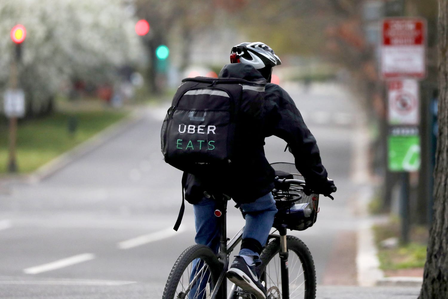 uber eats bicycle pay