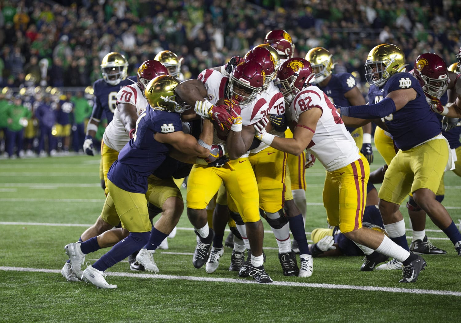 USC vs. Notre Dame highlights College Football on NBC and Peacock