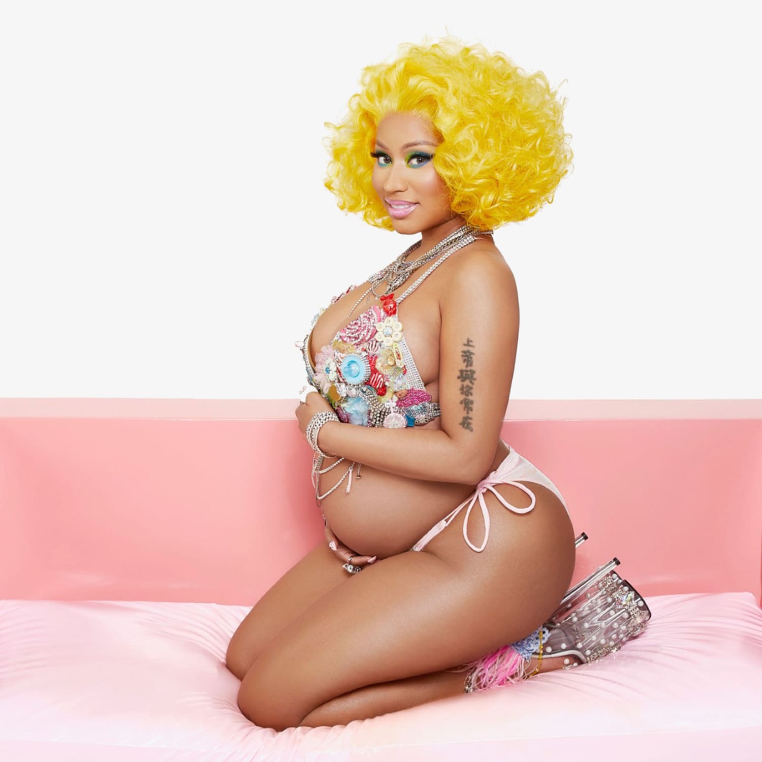 Nicki Minaj Porn Captions Joi - Nicki Minaj pregnant with her 1st child â€” see the pics