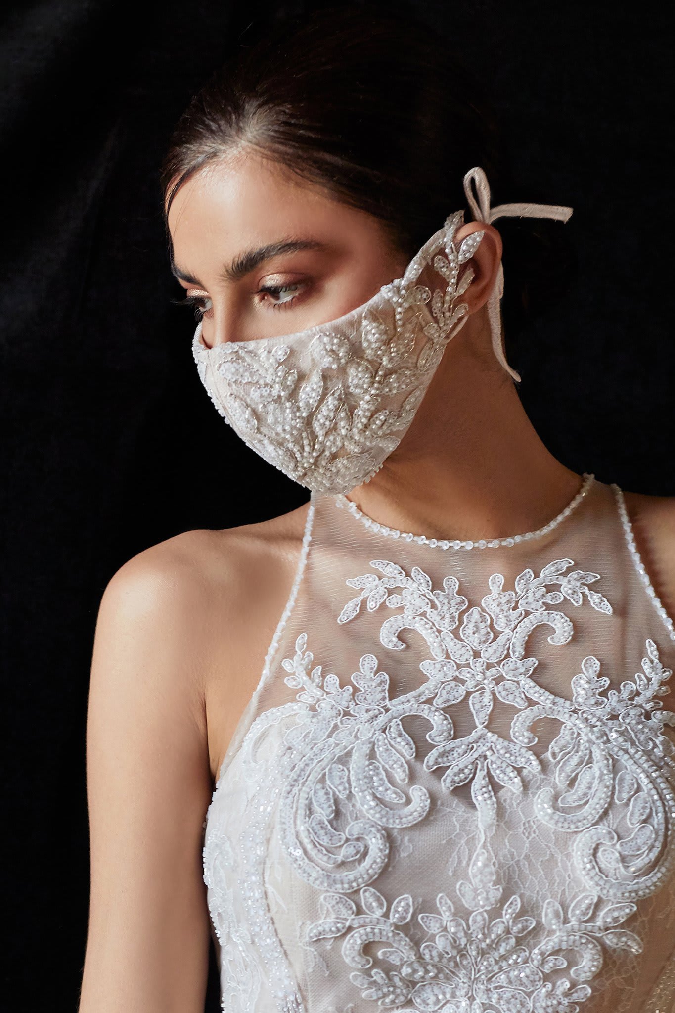 lace mask for wedding