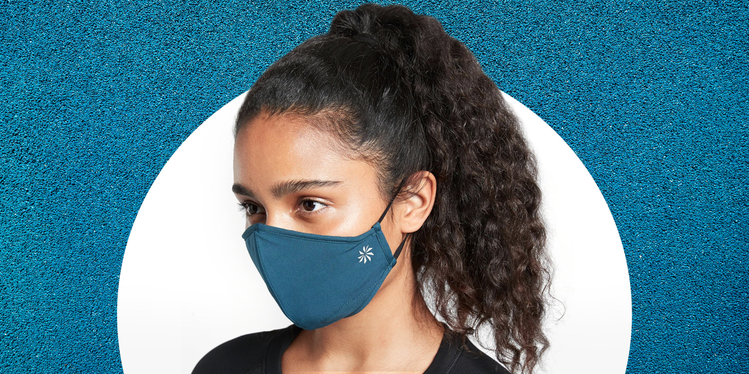 Plasticiteit Gluren bijwoord Athleta's new exercise face mask: What to know