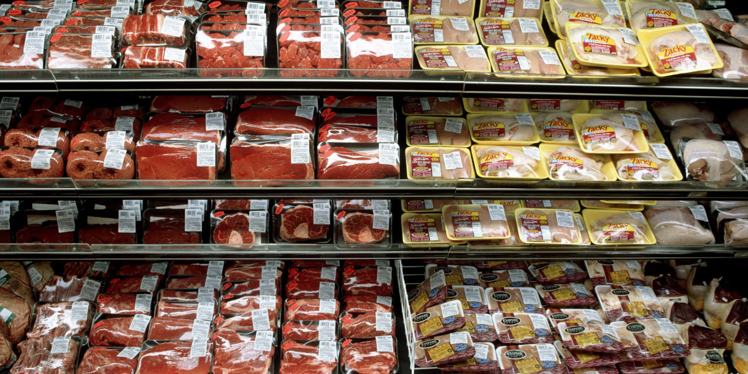 Meat prices are dropping in the US