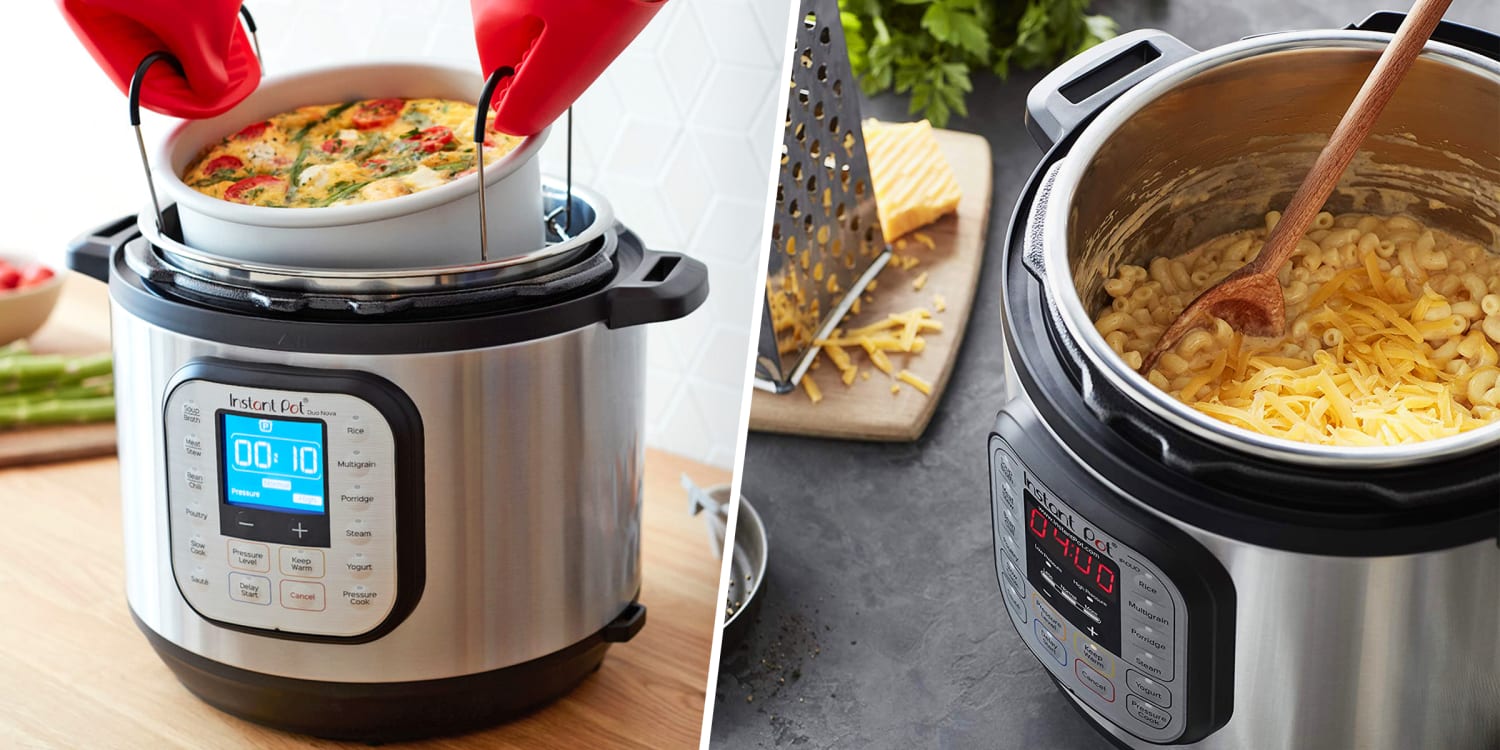 Instant Pot DUO60 V4 6-Quart Duo Electric Pressure Cooker/Slow Cooker