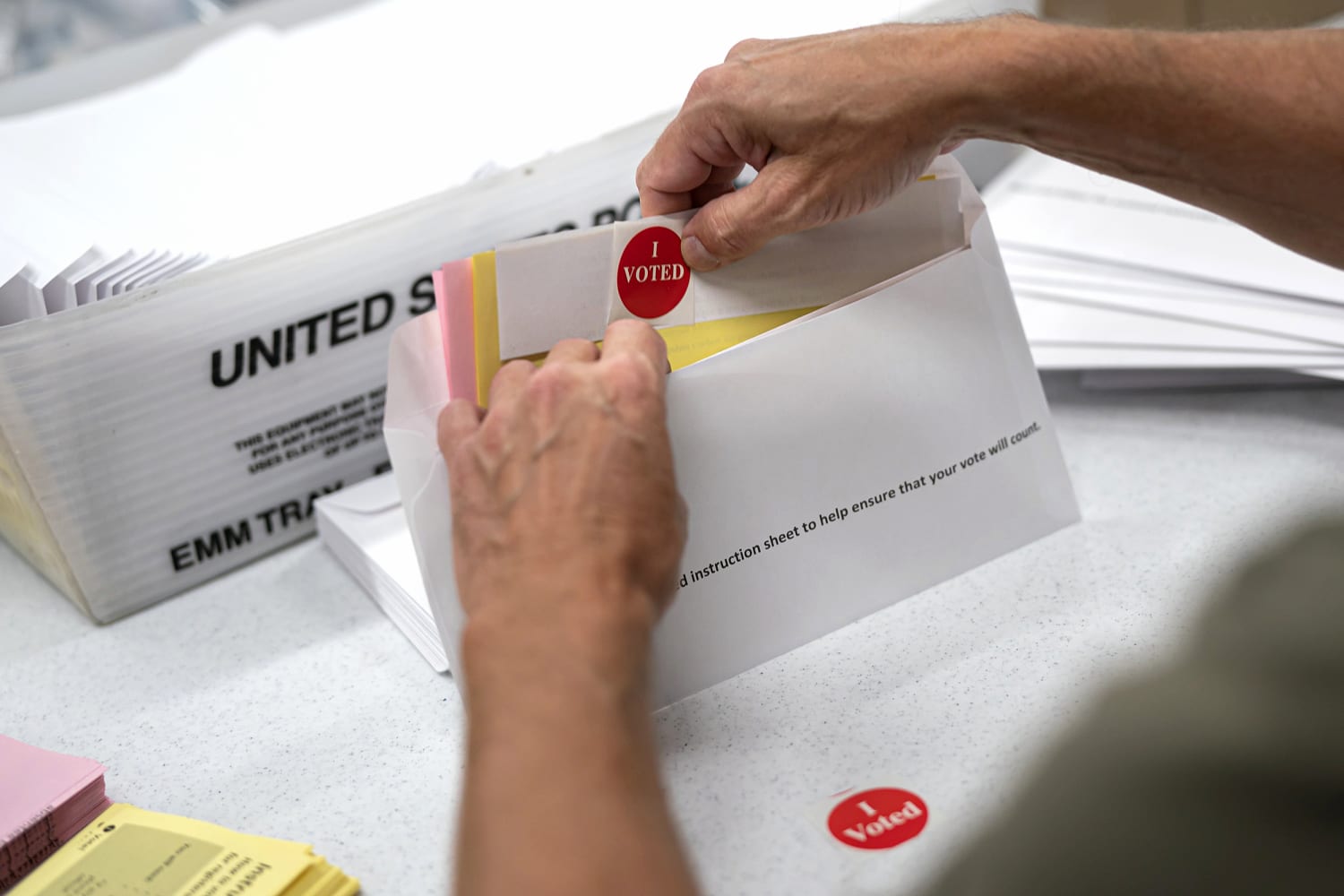 Trump campaign, RNC sue rogue Iowa officials over mail ballots pic