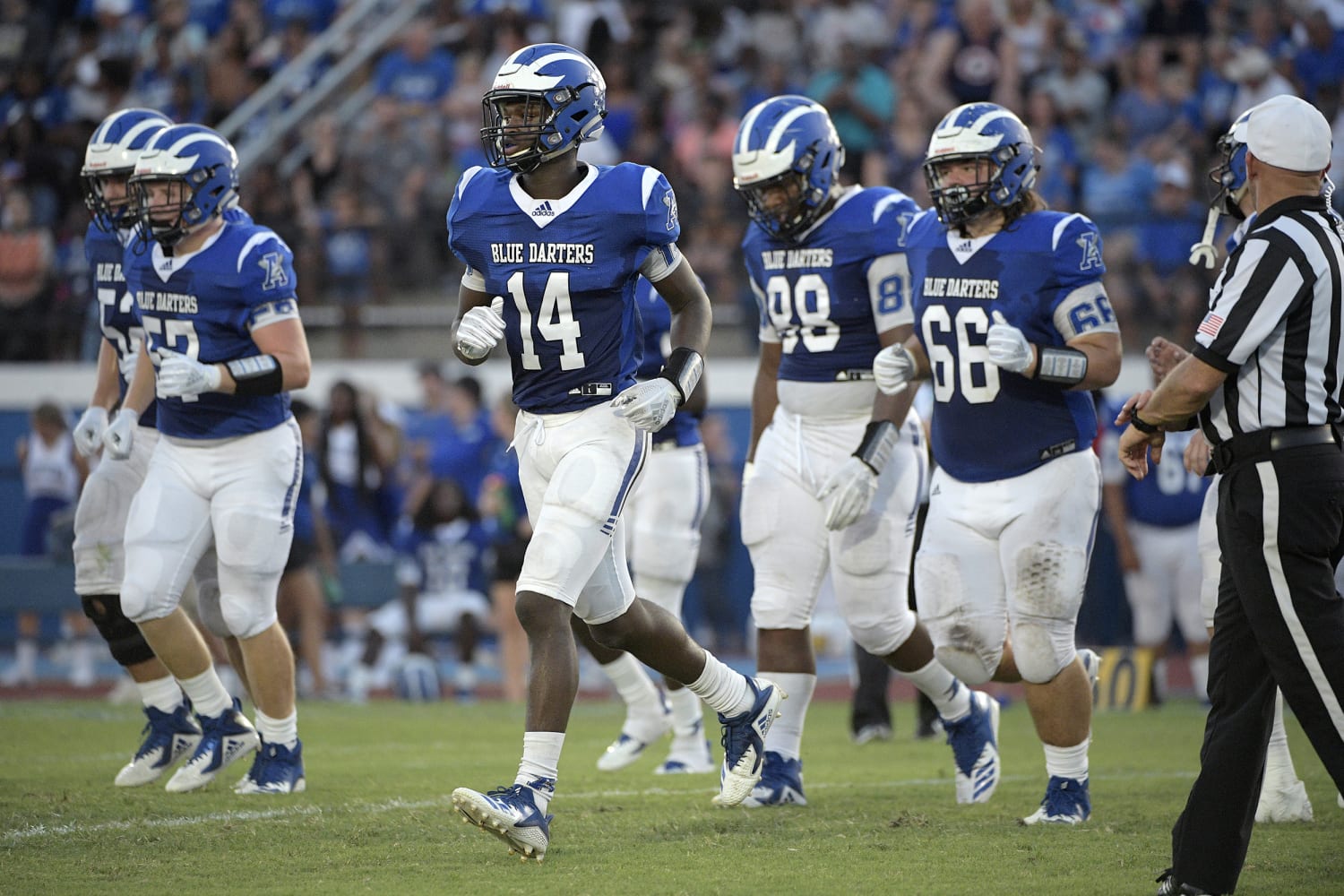 Delayed North Texas high school football games go on, despite