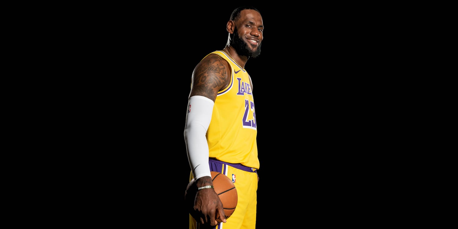 LeBron James Shares First Look at New Space Jam Uniform