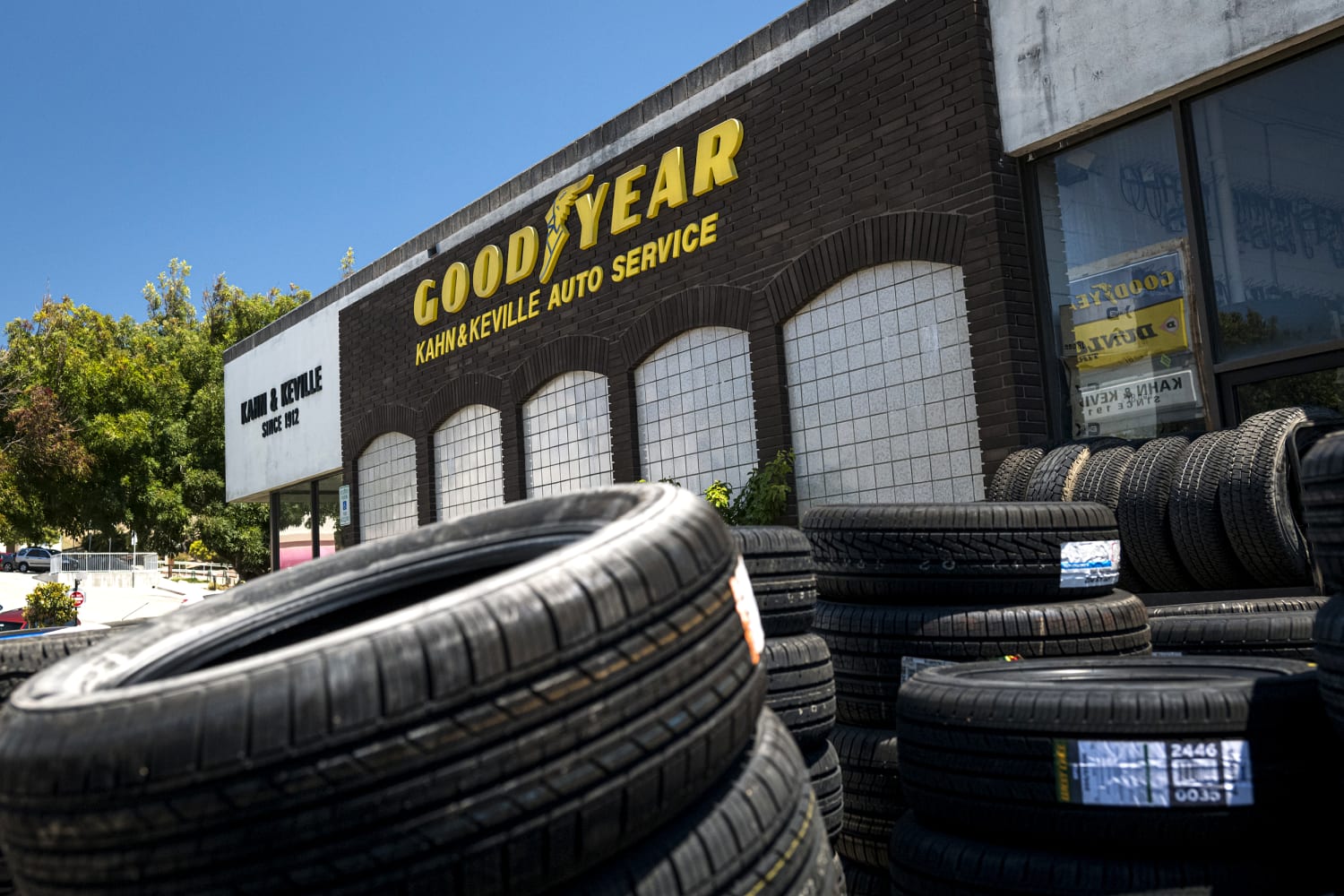 Goodyear distances itself from viral image that drew Trump's ire