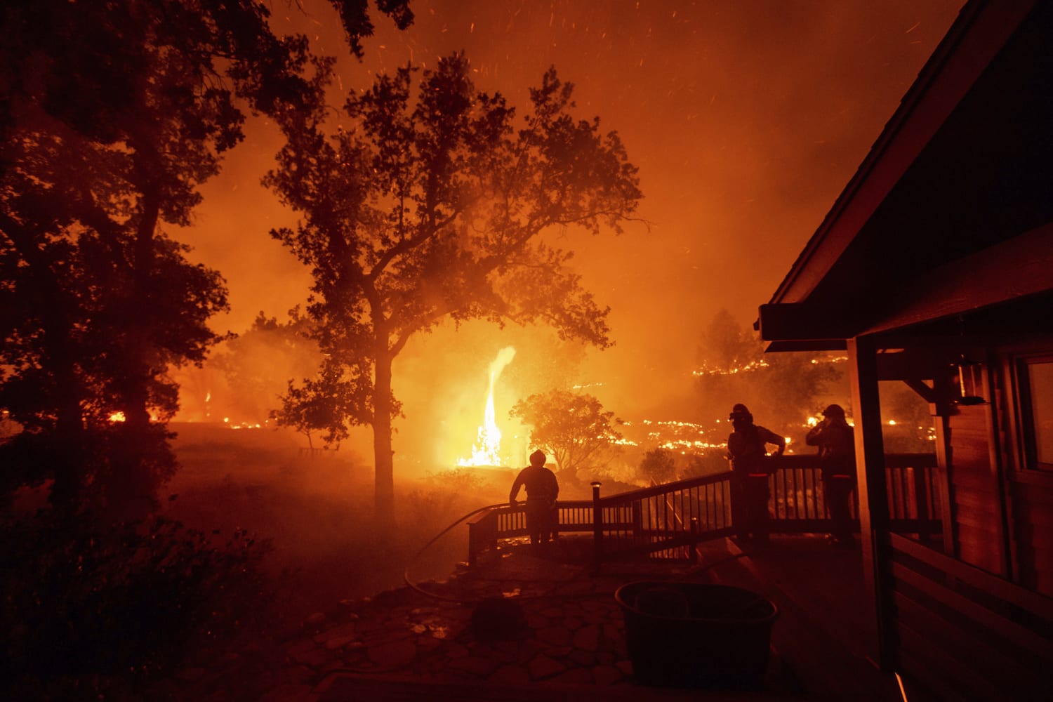 Northern California wildfire now 2nd-largest ever as total blazes scorch  nearly 1M acres