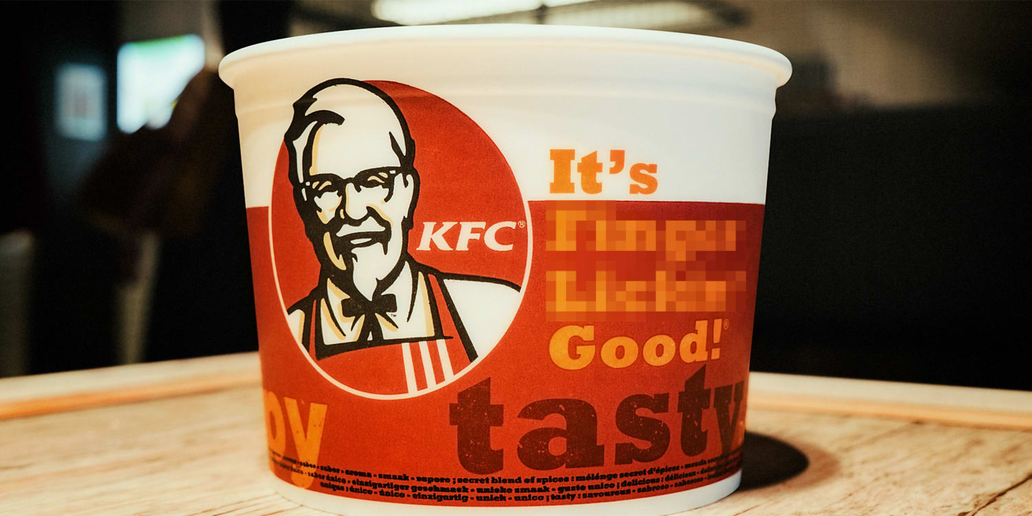 Asser Independiente Tienda KFC suspending famous 'finger lickin' good' slogan amid pandemic