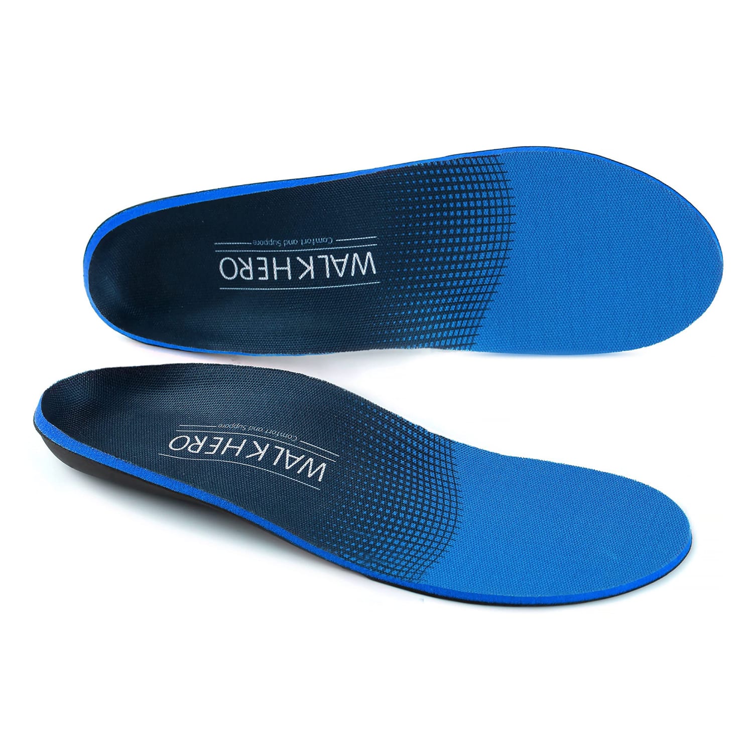 Soft Unisex Orthotic Arch Support Insoles Sport Heel Comfort Shoe Shock Absorb 