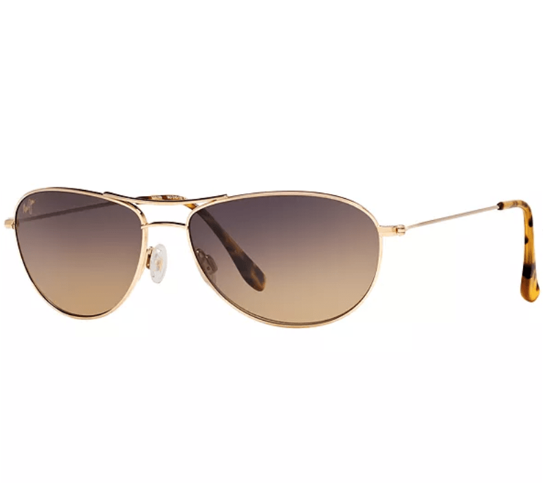 Brown Brand Driving Mirror Glasses Mens Polarized Sunglasses Aviator Outdoor Eyewear
