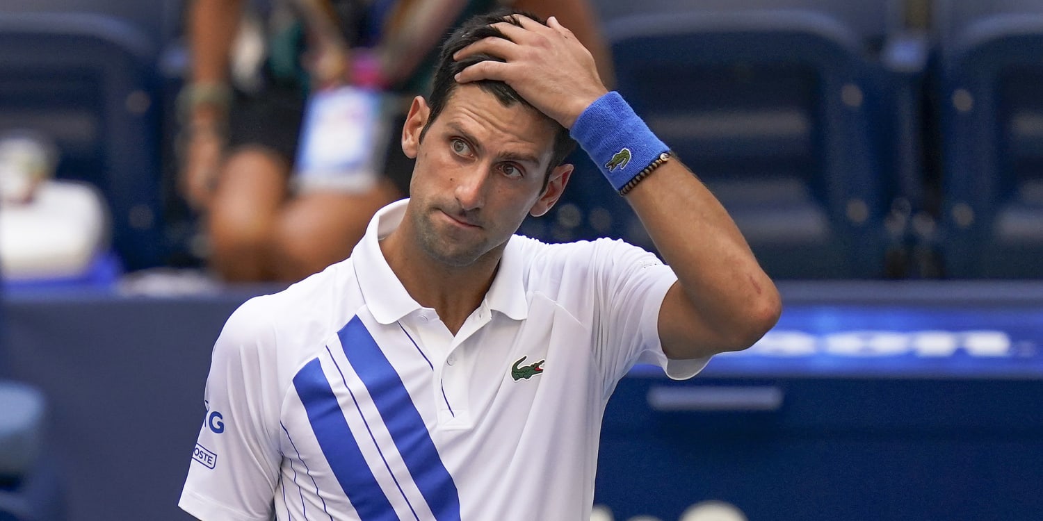 Novak Djokovic feels sad and empty after hitting line judge with ball at U.S