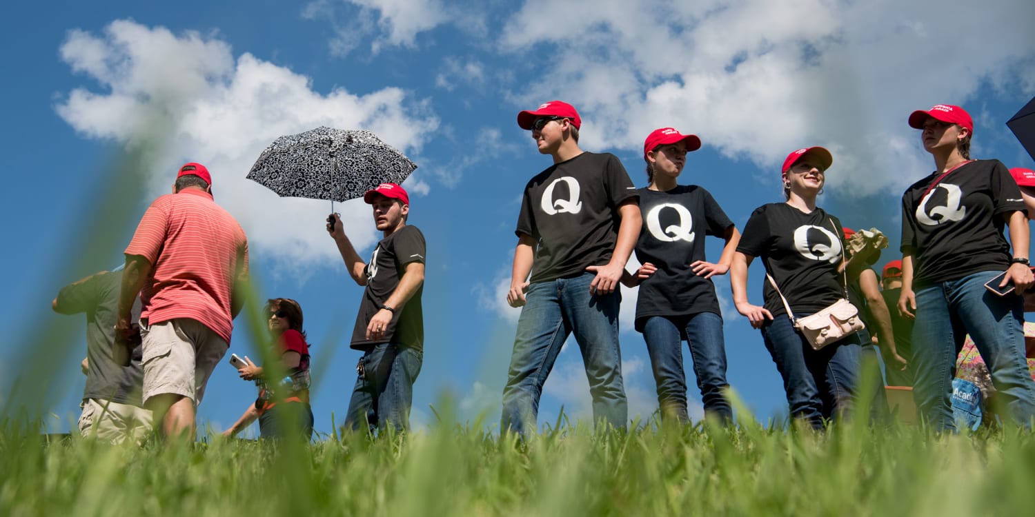 QAnon Is Supposed to Be All About Protecting Kids. Its Primary