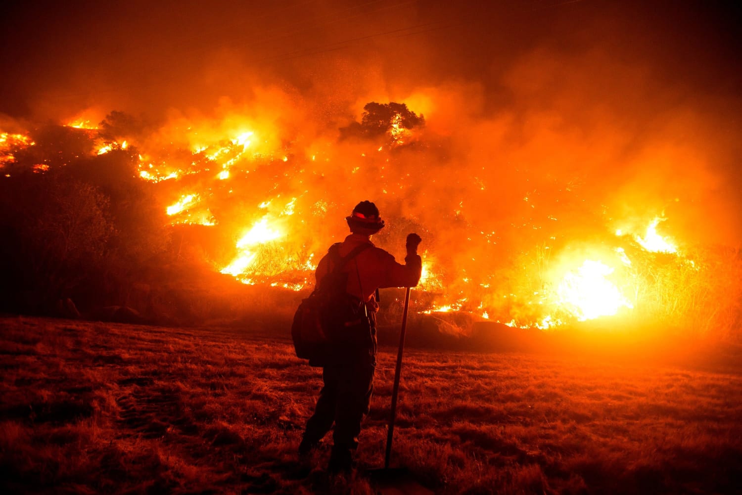 Stubborn grass fires being fueled by dry, windy conditions