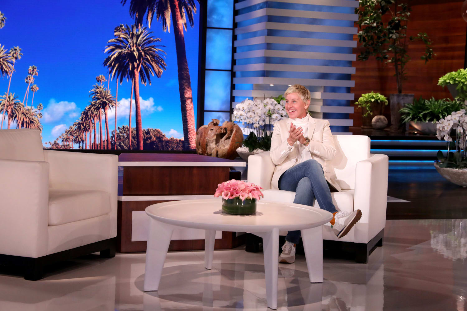 Ellen show. Шоу Эллен ДЕДЖЕНЕРЕС. Шоу Эллен ДЕДЖЕНЕРЕС Кейт Уинслет. Шоу Эллен ДЕДЖЕНЕРЕС Натали Портман.