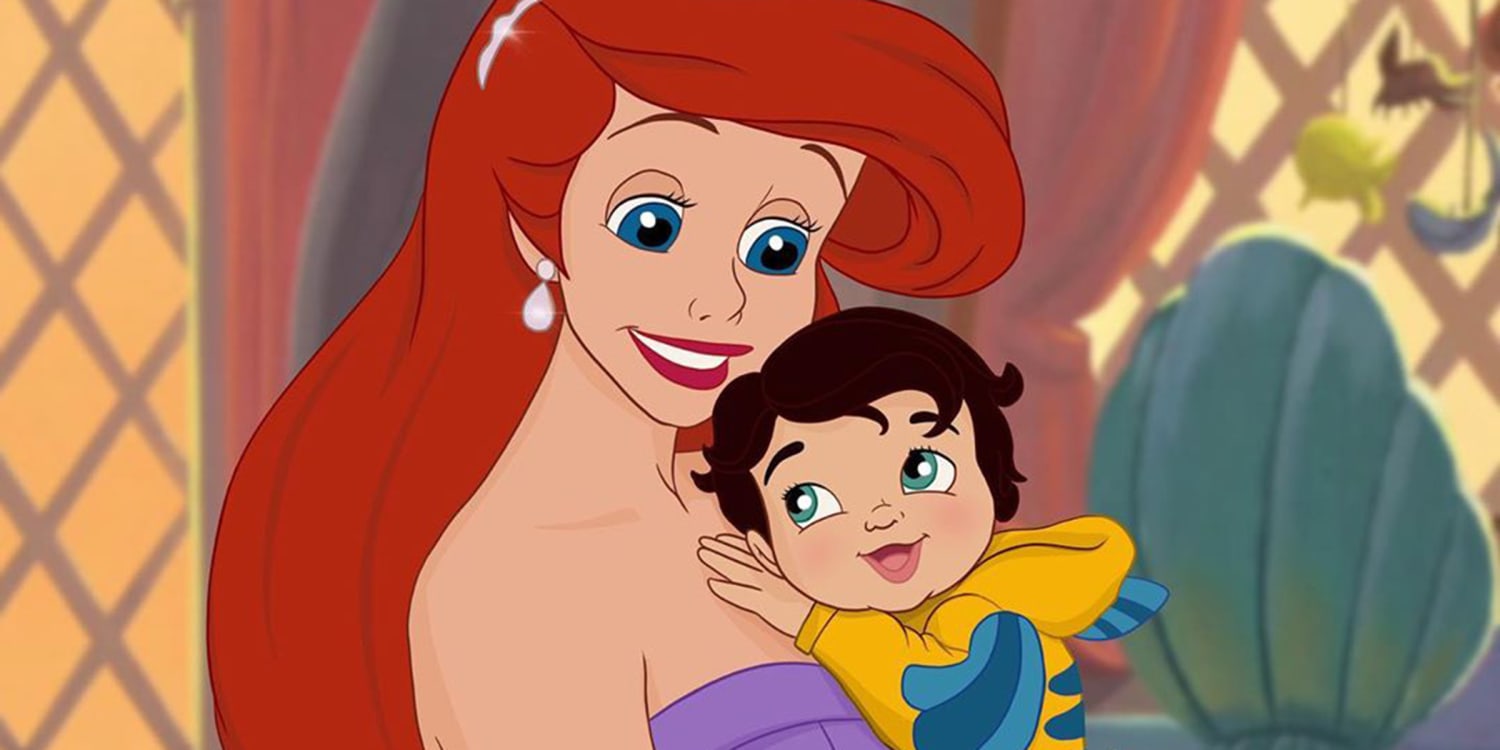 Artist Imagines What Disney Princesses Might Look Like Pregnant And As
