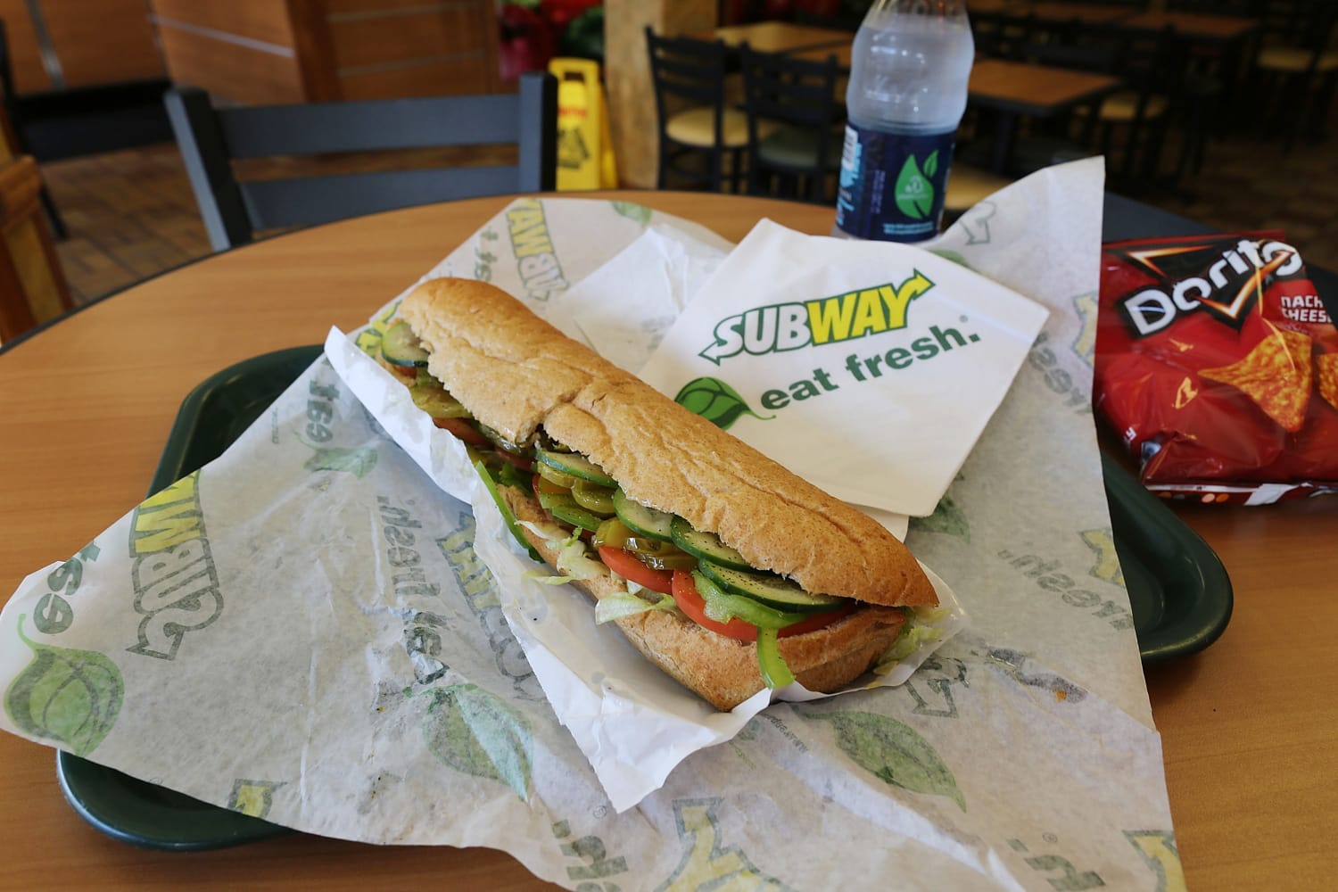 subway menu bread