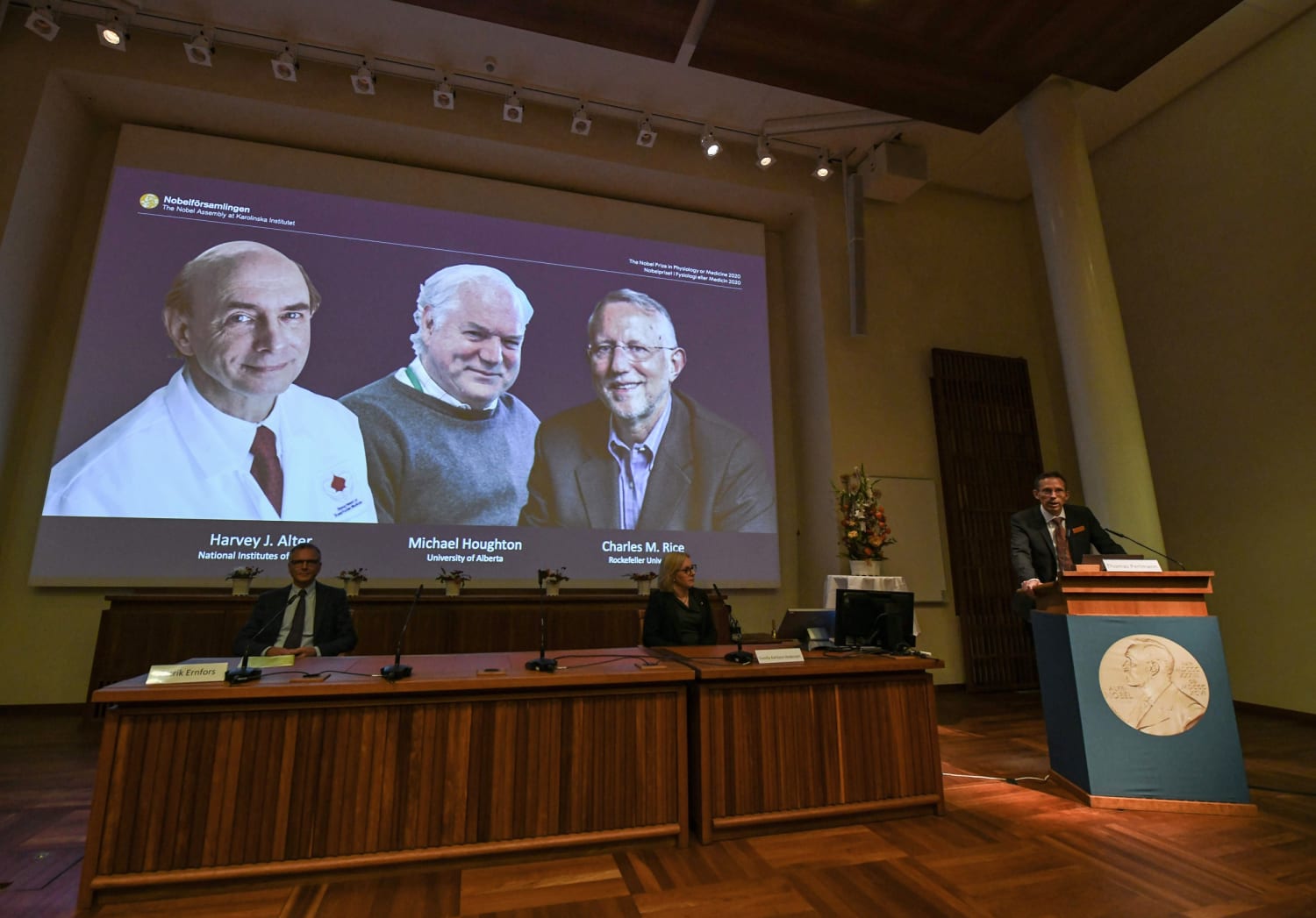 Americans And Briton Win Nobel Prize In Medicine For Discovery Of Hepatitis C Virus