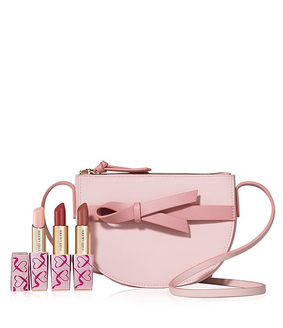 estee lauder breast cancer lipstick set