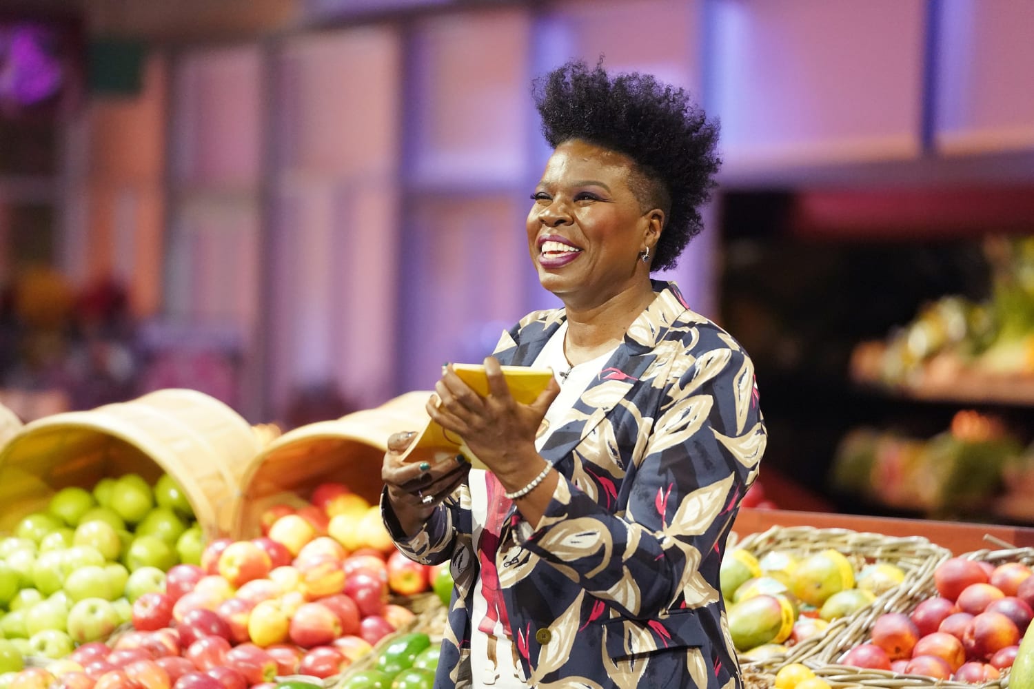 What does 'Supermarket Sweep' do with all the leftover food?