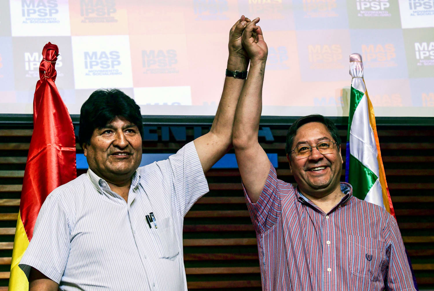 Bolivia appears to shift back left as Morales party claims victory after election