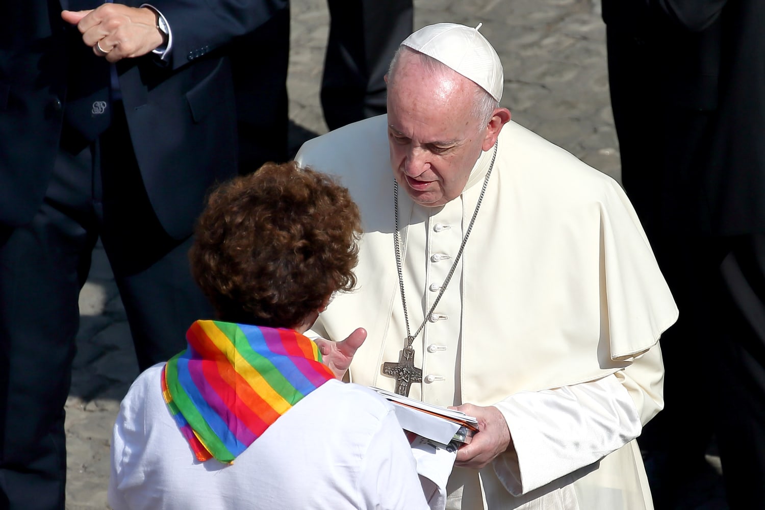 Pope Francis civil union endorsement is welcome picture picture photo