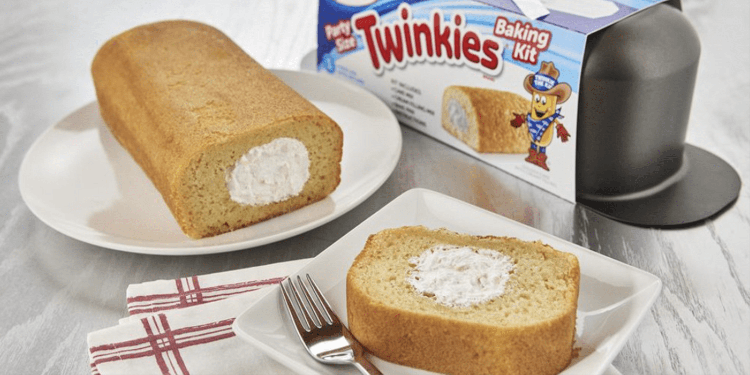 Walmart is selling a 'party size' Twinkies baking kit