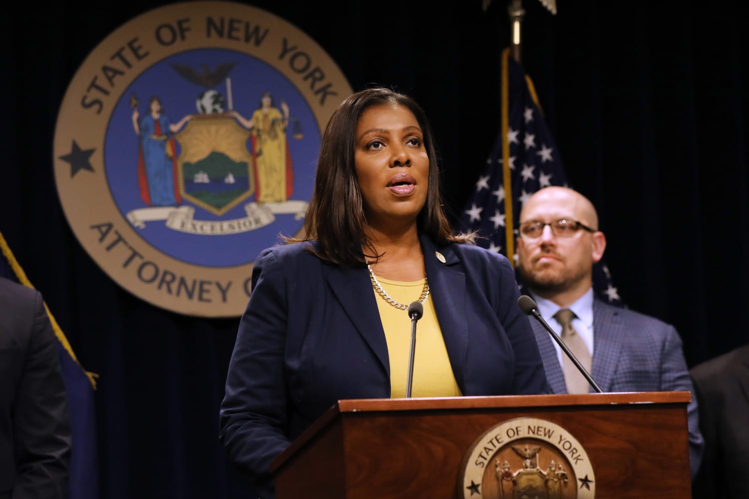 New York Attorney General Letitia James sues to dissolve NRA for 'fraud and  abuse'