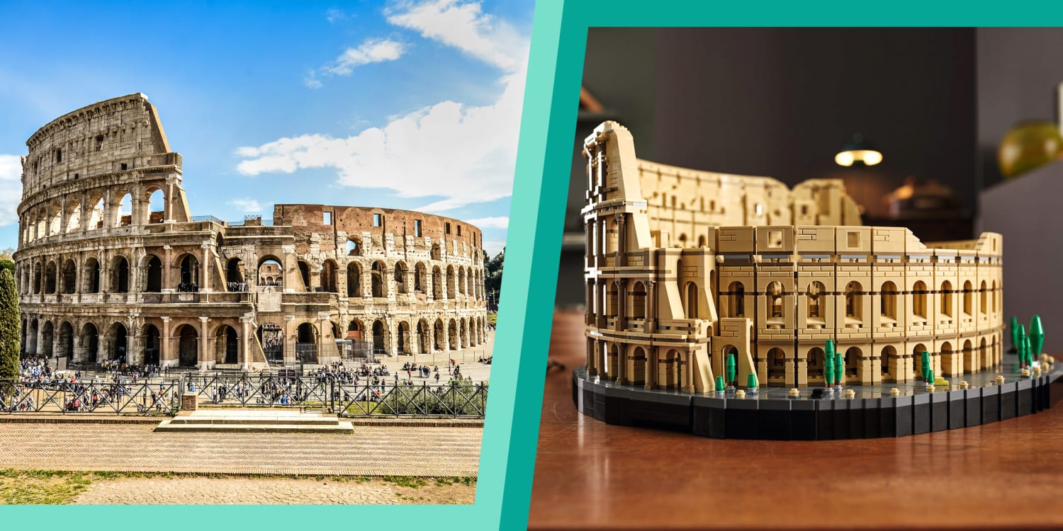 Lego colosseum mini hot sale