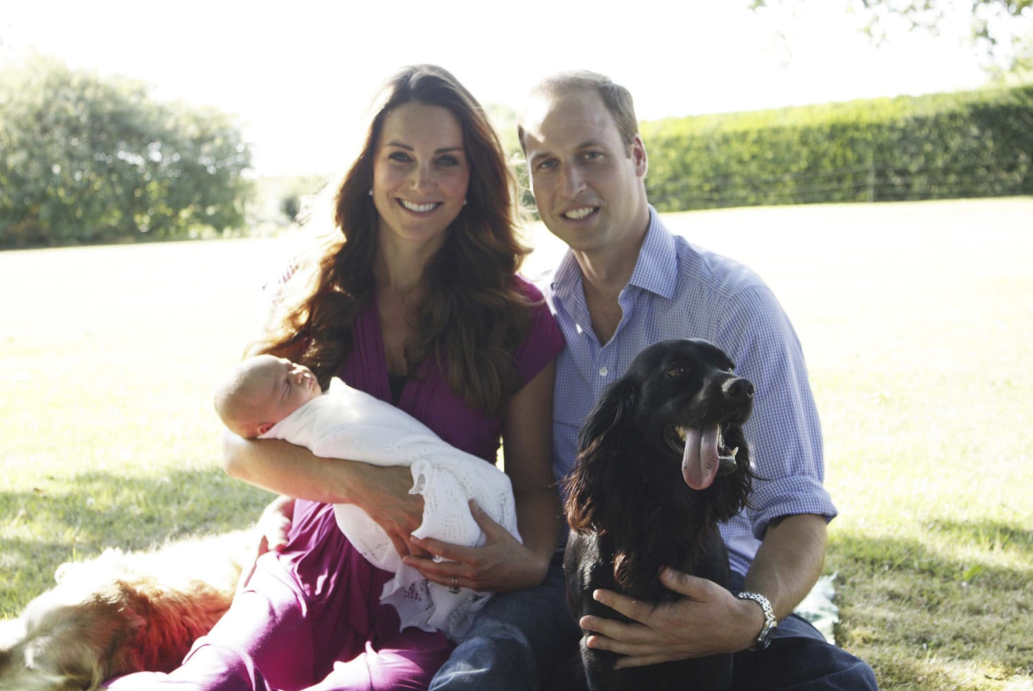 Prince William and Kate Middleton announce death of family dog Lupo