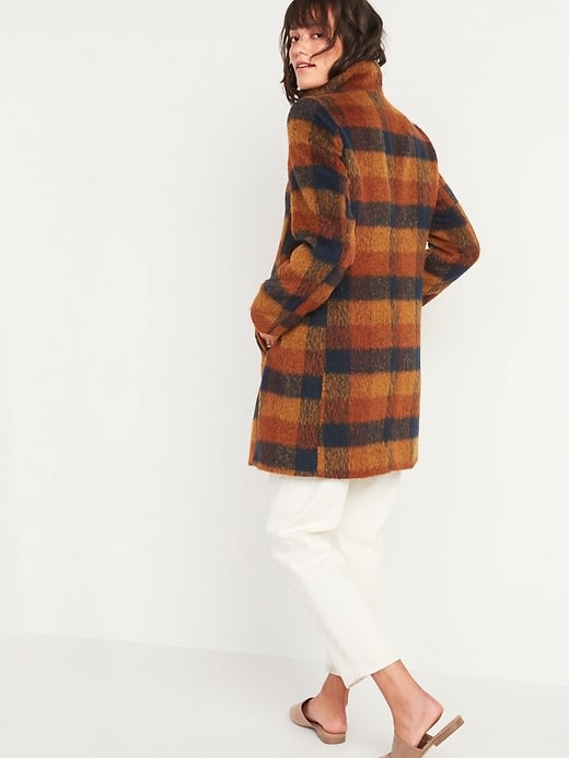old navy oversized flannel
