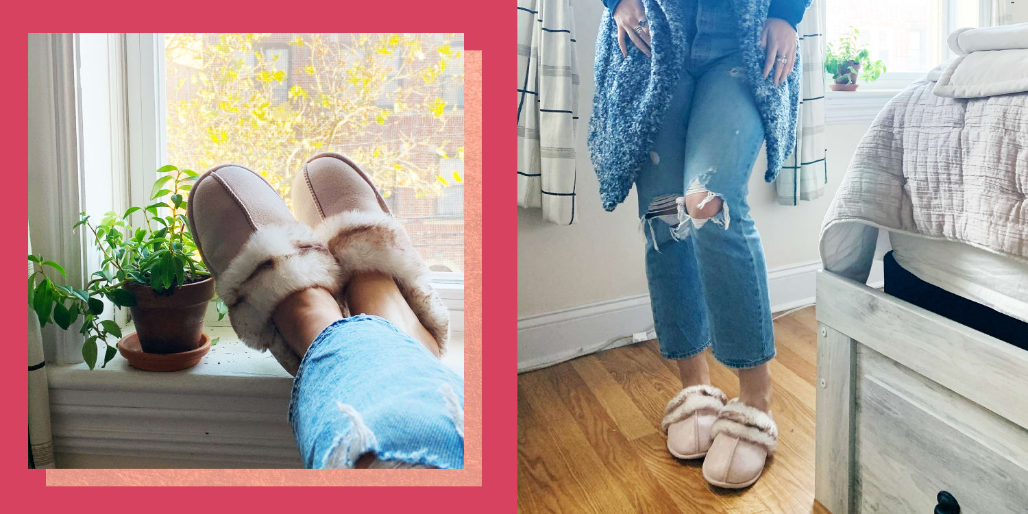 Best Fuzzy Slippers From Jessica Simpson Brand: 75% Cheaper Than UGGs –  Hollywood Life
