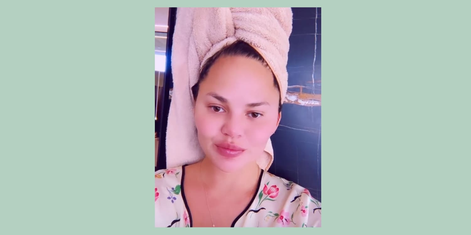 Chrissy Teigen Says She Just Took Her First Shower in Two Months