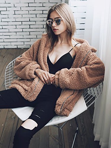 fuzzy shearling jacket